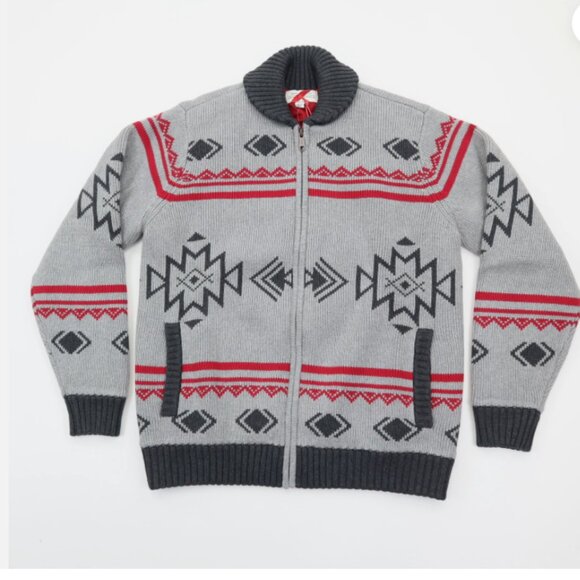 Best Made Co Nordic-Inspired Lined Sweater Coat - Mens Small - Picture 1 of 6